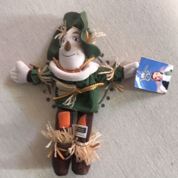 NWT vintage Wizard of Oz beanie scarecrow shelf sitter collectible - Picture 2 of 10